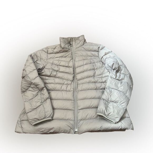 Womens Lands End Packable Down Puffer Coat - Picture 1 of 8